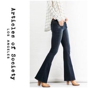 Articles of Society Dark Faith Flare Jean (Sold)